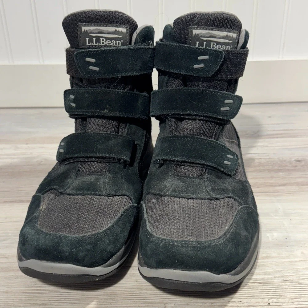 LL Bean Boots Mens Size 8 M TEK2.5 Primaloft Strap Winter Outdoor‎ 504743